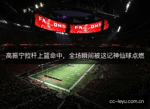 高振宁拉杆上篮命中，全场瞬间被这记神仙球点燃
